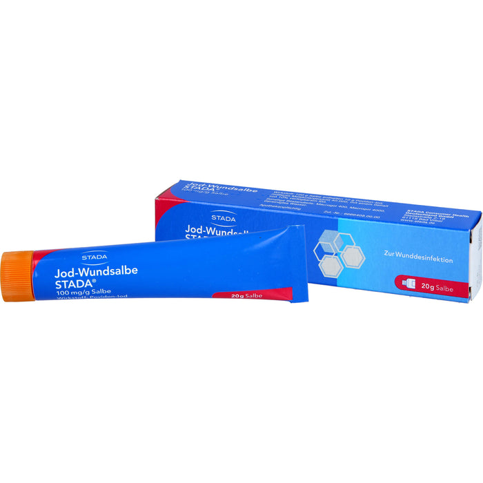 STADA Jod-Wundsalbe 100 mg/g Salbe, 20 g Salbe