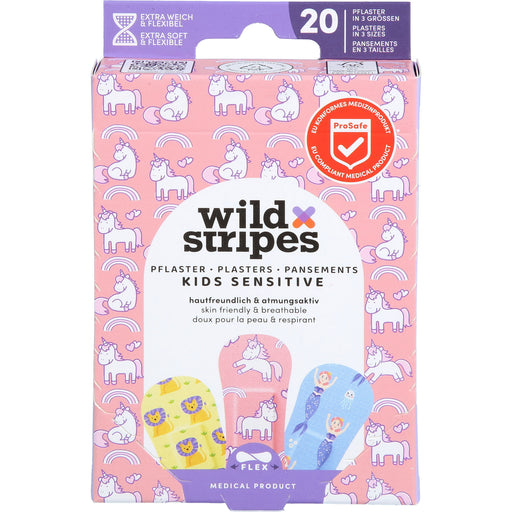 Wild Stripes Kids Sensitive Fantasy Pflaster, 20 St. Pflaster