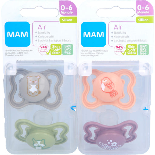 Mam Air Sil 0-6, 2 St 