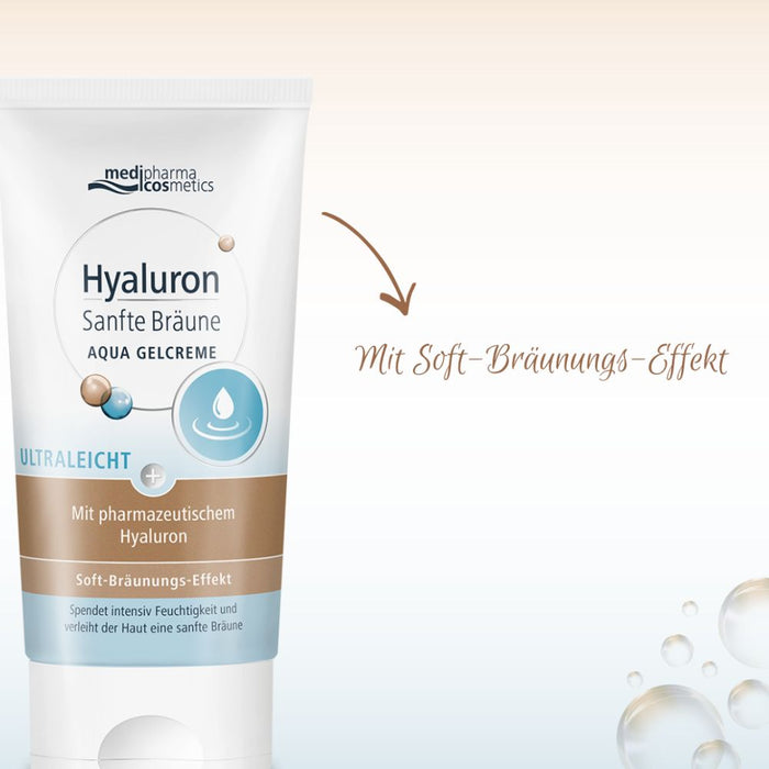 medipharma cosmetics Hyaluron Sanfte Bräune Aqua Gelcreme, 150 ml Crème