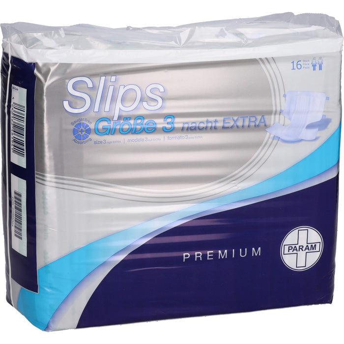 PARAM SLIPS PREMIUM Nacht Extra Gr. 3, 16 St
