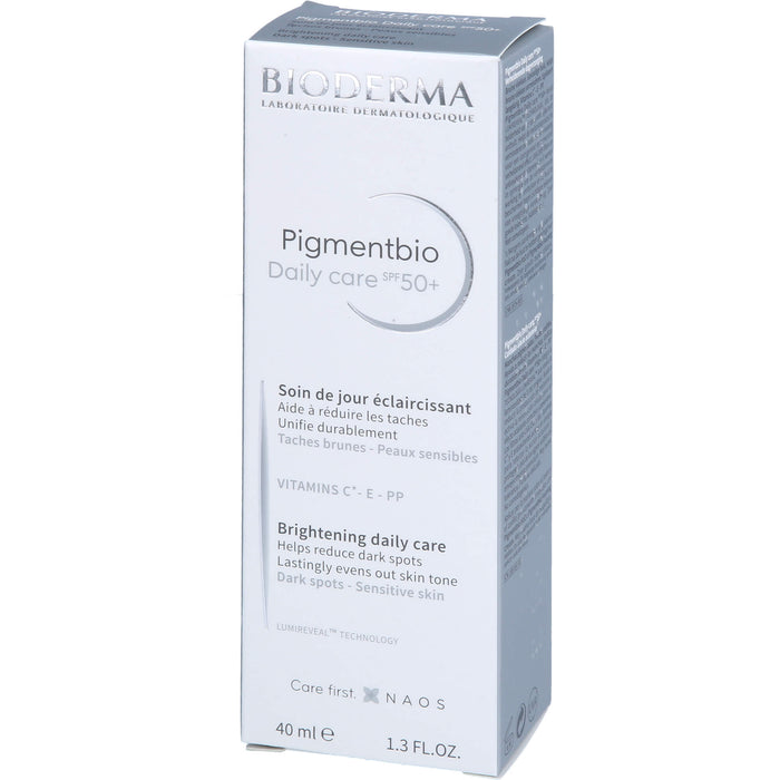 BIODERMA Pigmentbio tägliche Pflege LSF 50+, 40 ml Crème