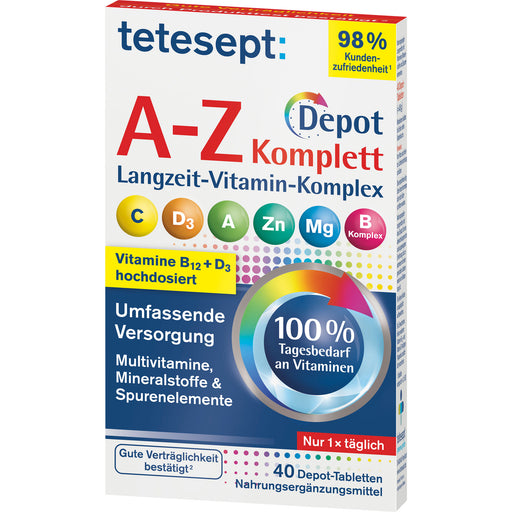 tetesept Vitamin A-Z Depot, 40 St FTA