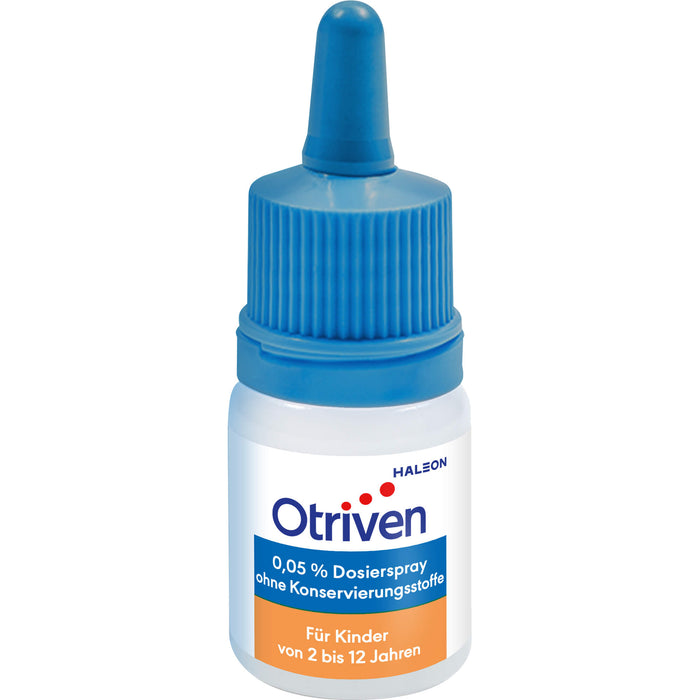 Otriven 0,05 % Nasentropfen für Kinder bei Schnupfen, 10 ml Lösung