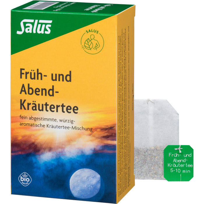 Salus Früh- und Abend-Kräutertee bio, 15 St. Filterbeutel