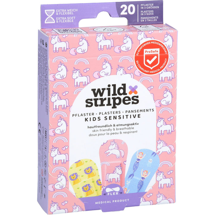 Wild Stripes Kids Sensitive Fantasy Pflaster, 20 pcs. Patch