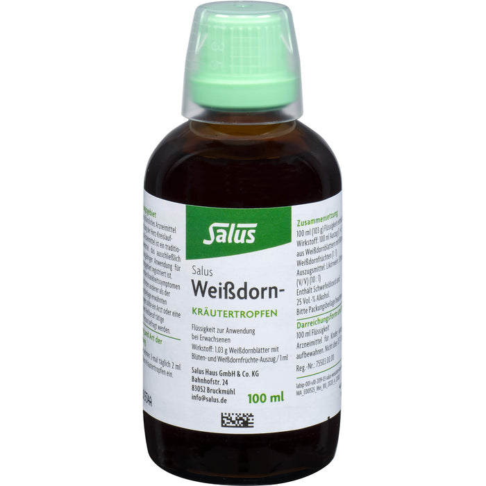 Salus Weißdorn-Kräutertropfen, 100 ml Lösung