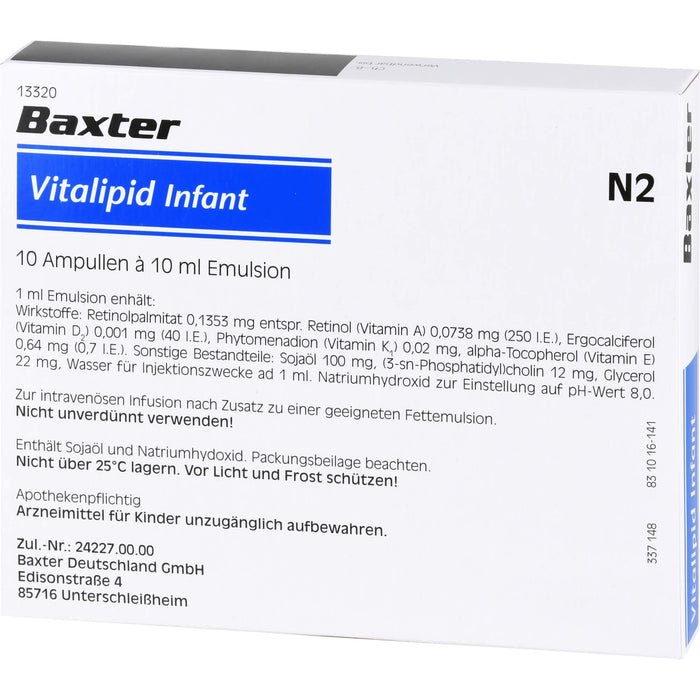 FrekaVit fettlöslich Infant, 10X10 ml EMU