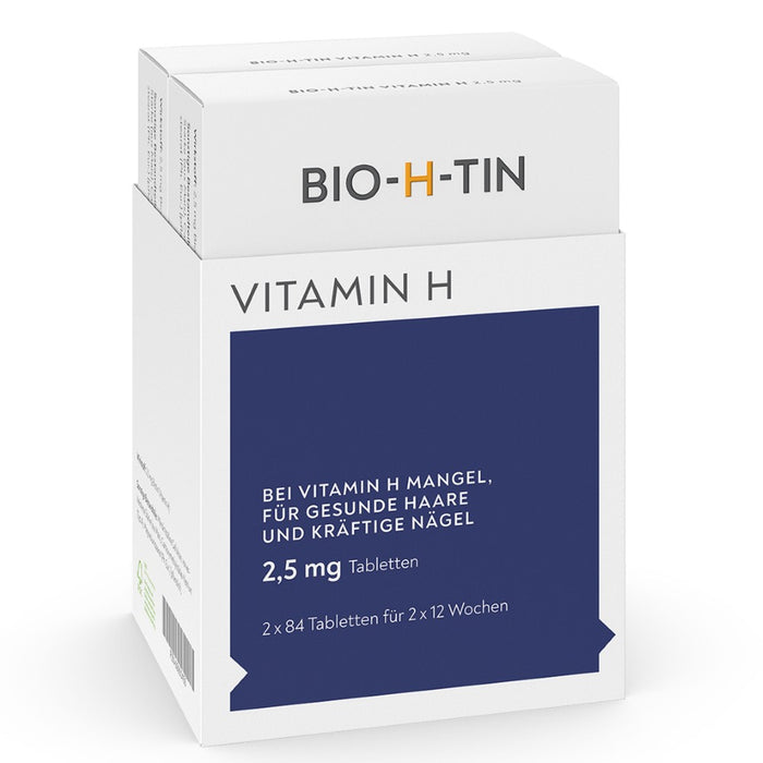 BIO-H-TIN Vitamin H 2,5 mg Tabletten, 84 St. Tabletten