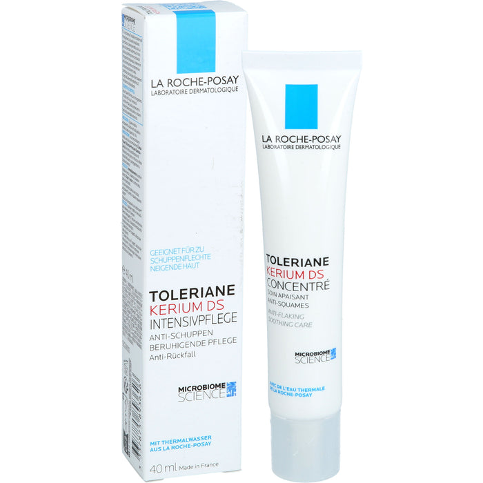 La Roche-Posay Toleriane Kerium DS Intensivpflege beruhigt Gesichtshaut bei schuppiger Haut, 40 ml Cream
