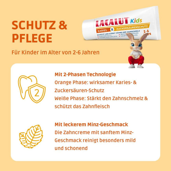 LACALUT Kids, 55 ml Zahncreme