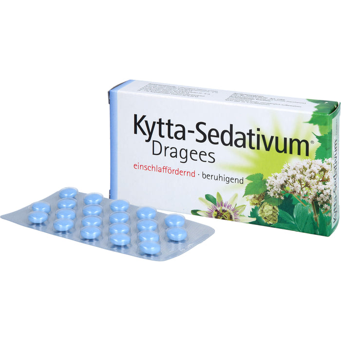 Kytta-Sedativum Dragees bei Unruhe und Einschlafstörungen, 40 pcs. Tablets