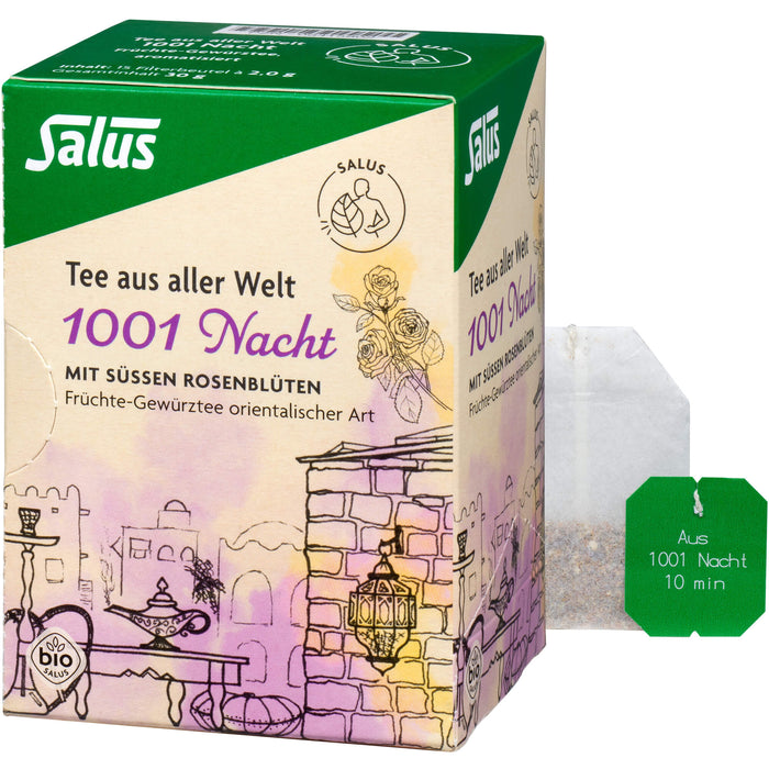 Salus Kräuter-Gewürztee aus 1001 Nacht bio, 15 St. Filterbeutel