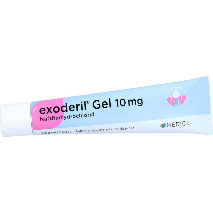 exoderil Gel gegen Haut- und Nagelpilz, 20 g Gel