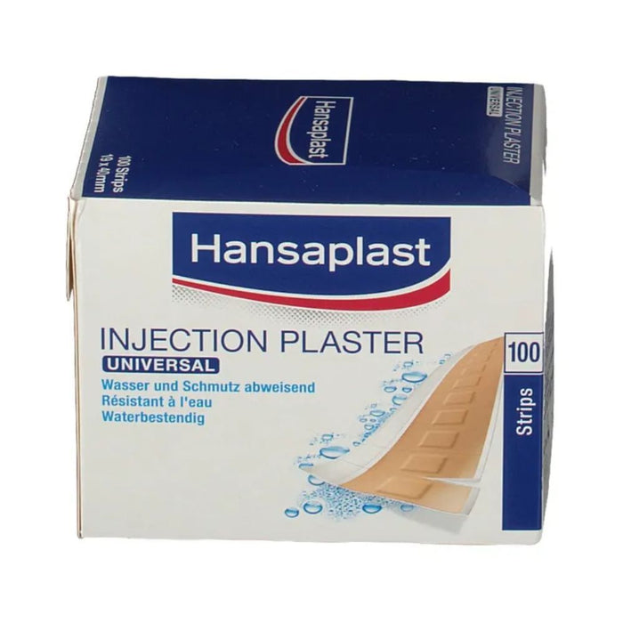 Hansaplast Injection Plaster Universal Injektionspflaster Wasser abweisend, 100 pc Pansement