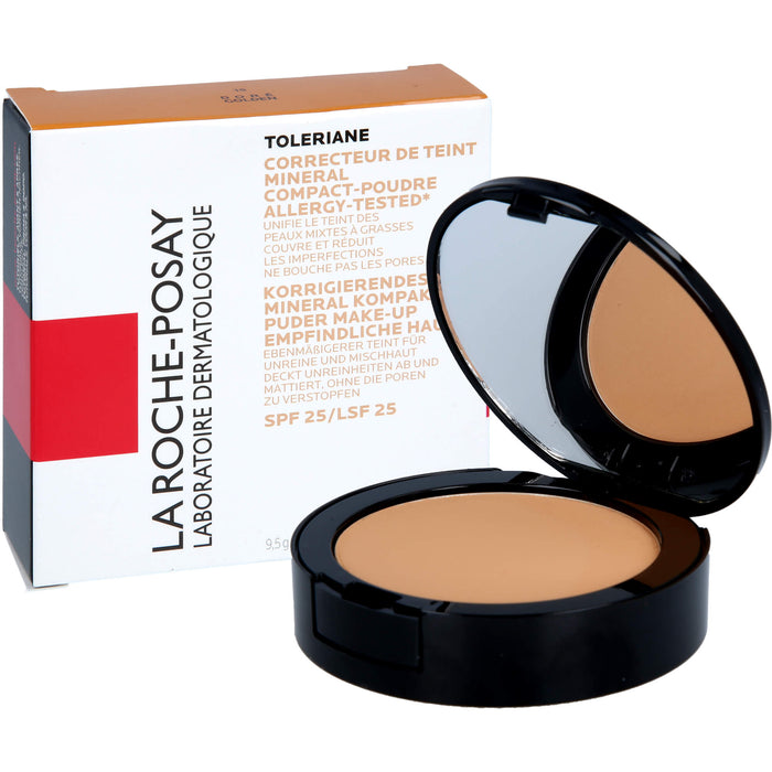 La Roche-Posay Toleriane korrigierendes Mineral Kompaktpuder Make-up Nr. 15 Golden für empfindliche Haut, 9 g Powder