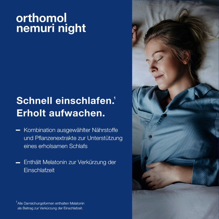 Orthomol Nemuri night (Direktgranulat), 30 St. Tagesportionen