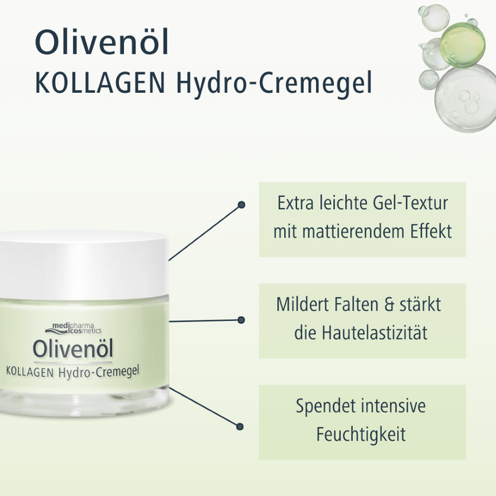 Olivenöl Kollagen Hydro-Cremegel, 50 ml Creme