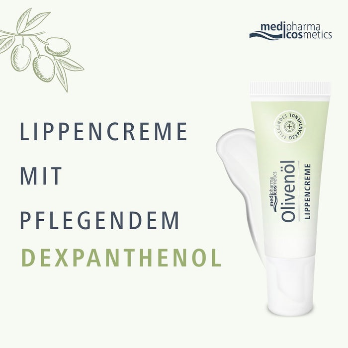 medipharma cosmetics Olivenöl Lippencreme, 10 ml Creme