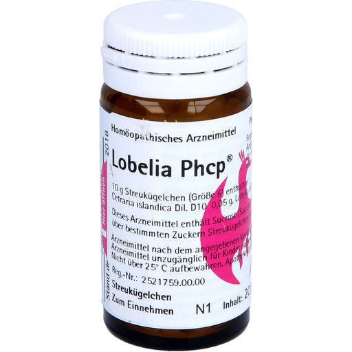 PHÖNIX Lobelia Phcp Globuli, 20 g Globuli