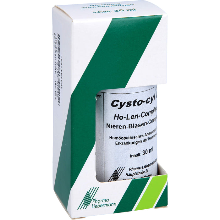 Cysto Cyl Ho-Len Complex Nieren-Blasen-Complex bei akuten Entzündungen der ableitenden Harnwege, 30 ml Solution