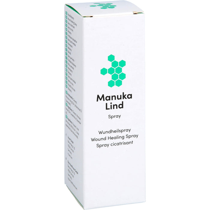 Manuka Lind Wundspray zur Behandlung von Wunden mit Mankua Honig, 30 ml Lösung