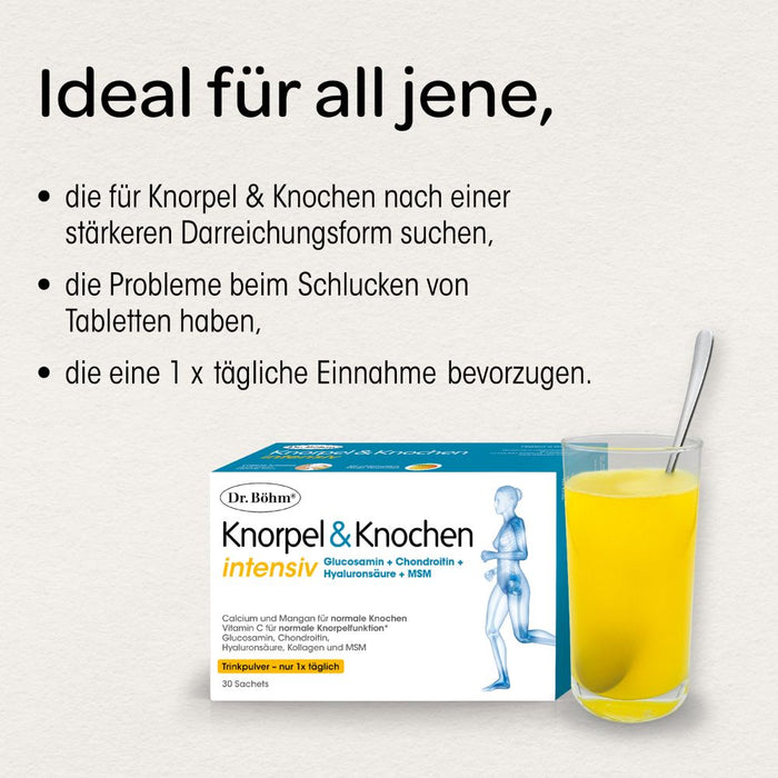 Dr. Böhm Knorpel & Knochen intensiv, 30 pc Sachets