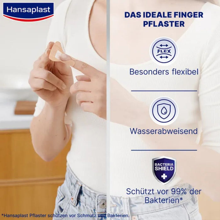 Hansaplast Fingerkuppenpflaster Elastic besonders flexibel, 50 St. Pflaster