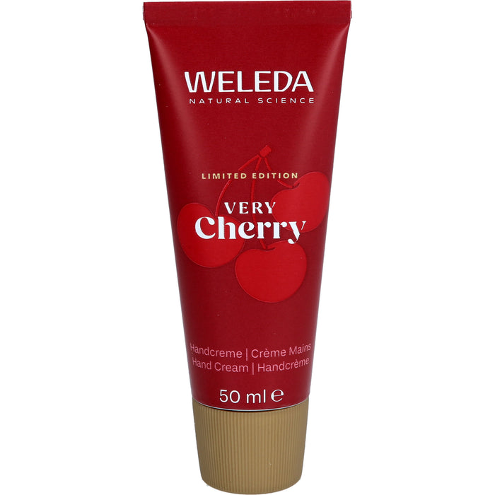 WELEDA Very Cherry Handcreme nährt und verwöhnt mit Kirschduft, 50 ml Cream