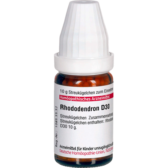 Rhododendron D30 DHU Globuli, 10 g Globules