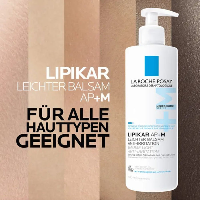 La Roche-Posay Lipikar AP+M leichter Balsam Anti Irritation, 400 ml Balm