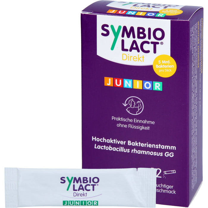 SymbioLact Direkt Junior Sticks mit fruchtigem Geschmack, 12 pcs. Sticks
