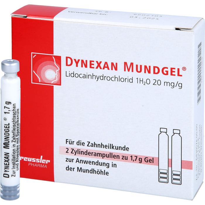 DYNEXAN Mundgel 2%, 3.4 g Gel
