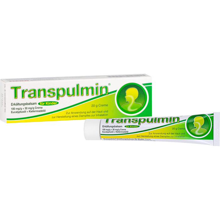 Transpulmin  Erkältungsbalsam für Kinder, 20 g Crème