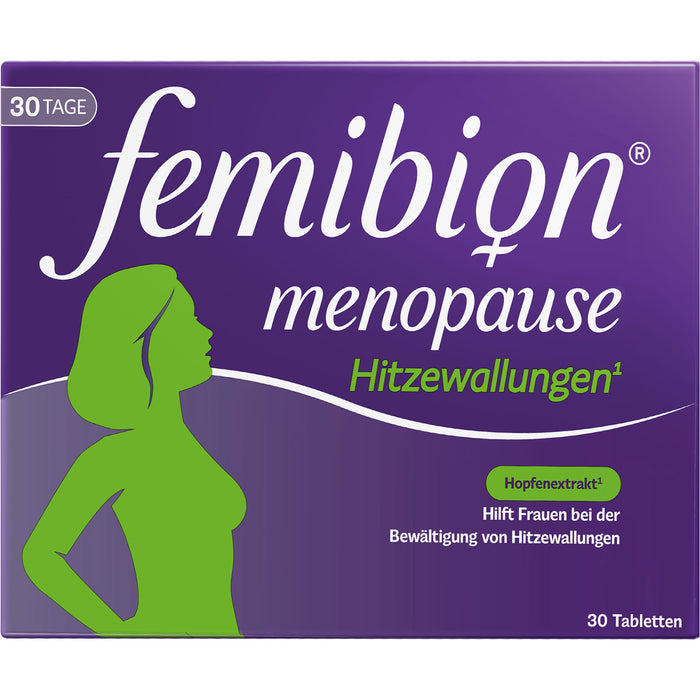 Femibion Menopause Tabletten bei Hitzewallungen, 90 St. Tabletten