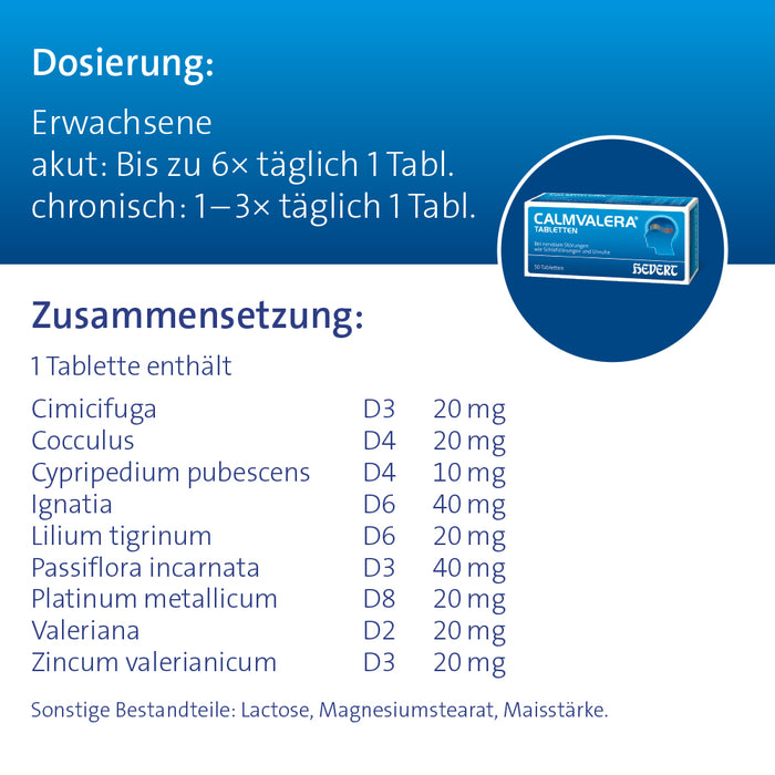 Calmvalera Tropfen bei nervösen Schlafstörungen und Unruhe, sowie Verstimmungszuständen, 30 ml Solution
