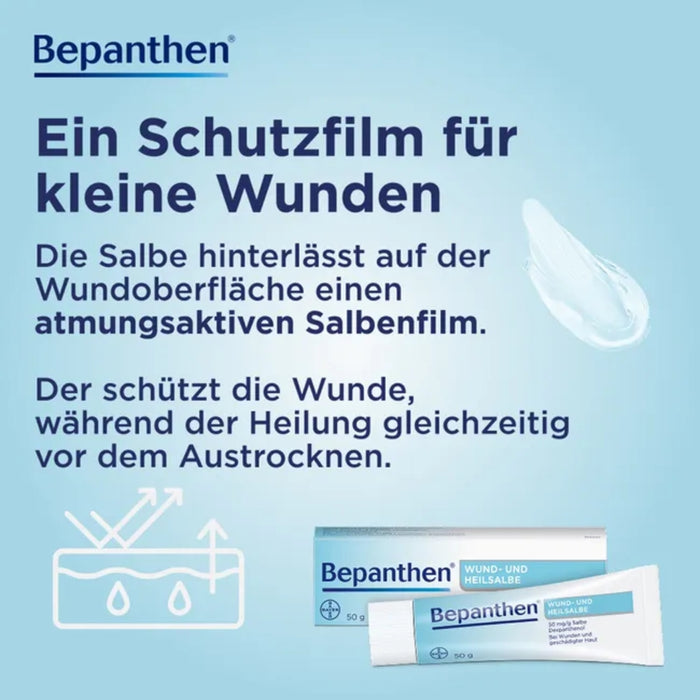 Bepanthen Wund- und Heilsalbe, 50 g Onguent