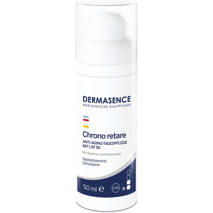 DERMASENCE Chrono retare Anti-Aging-Tagespflege mit LSF 50, 50 ml Cream