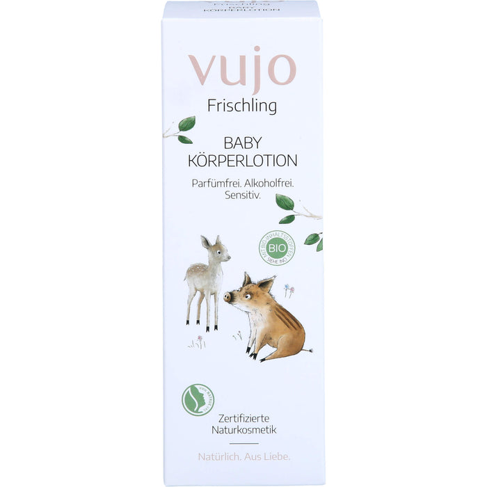 Vujo Frischling Baby Körperlotion, 200 ml Lotion