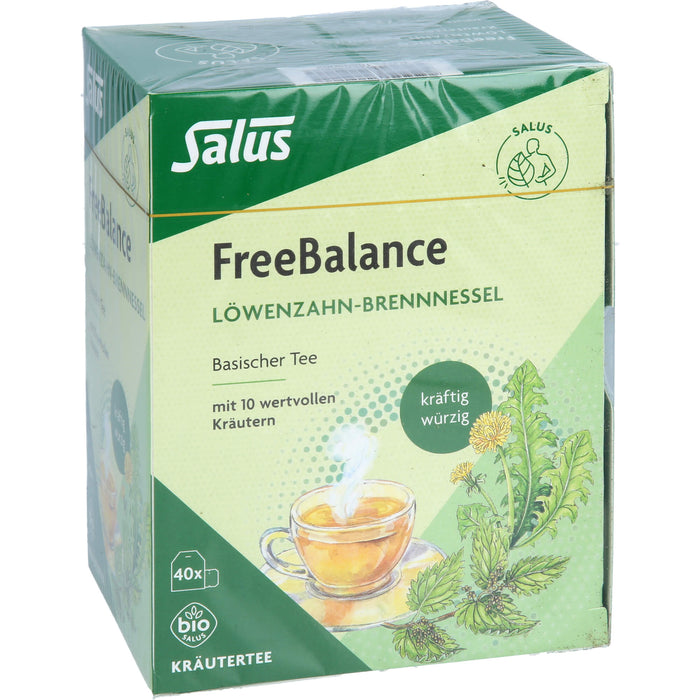Salus FreeBalance Löwenzahn-Brennnessel Tee bio, 40 St. Filterbeutel