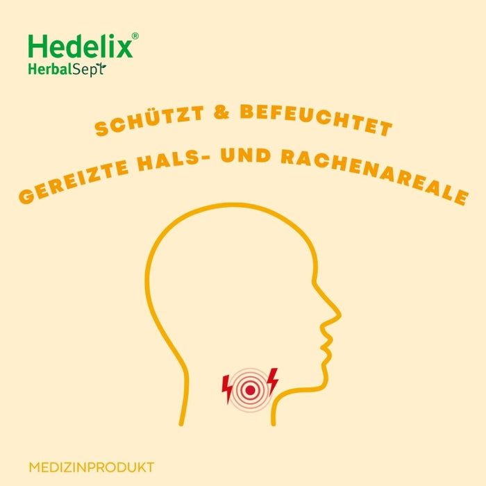Hedelix HerbalSept Hals Lutscher Kids, 6 pcs. Lollipop
