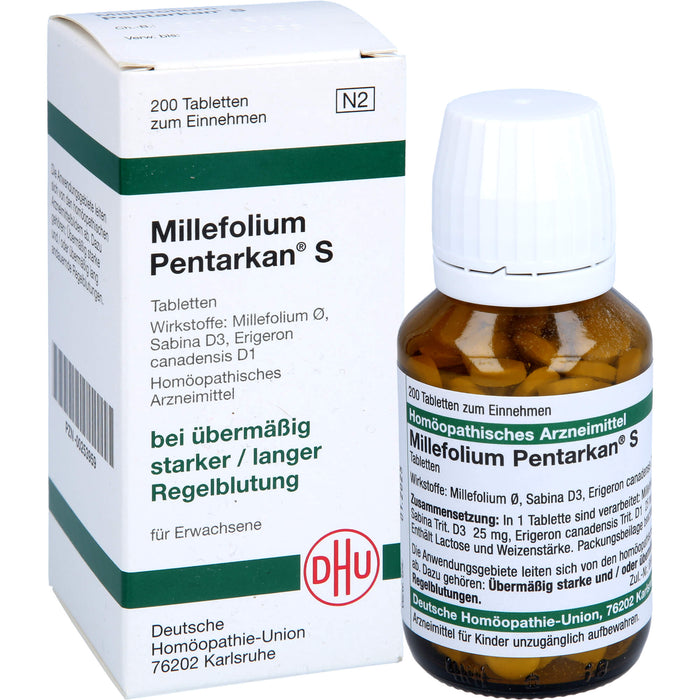 Millefolium Pentarkan S Tabletten, 200 pcs. Tablets