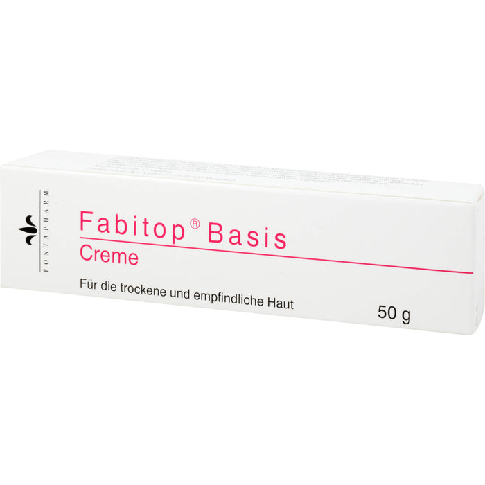 Fabitop Basis Creme für die trockene und empfindliche Haut, 50 g Cream