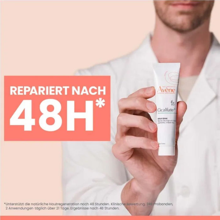 Avène Cicalfate+ Repair-Creme gegen Hautirritationen für empfindliche Haut, 100 ml Creme