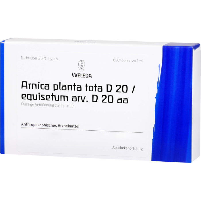 Arnica planta tota D20/Equisetum arv. D20 Weleda Amp., 8X1 ml AMP