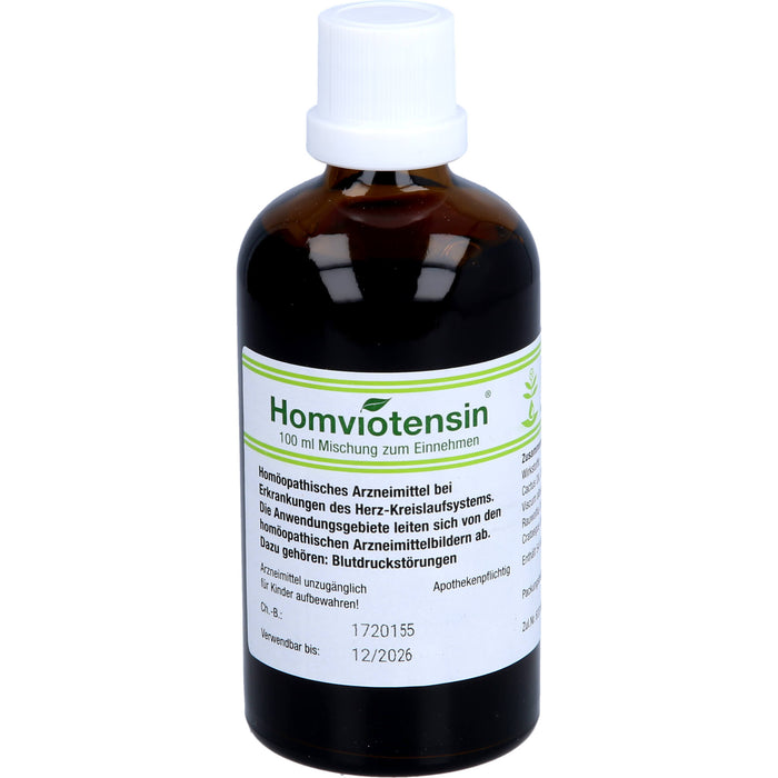 Homviotensin Tropfen, 100 ml Solution