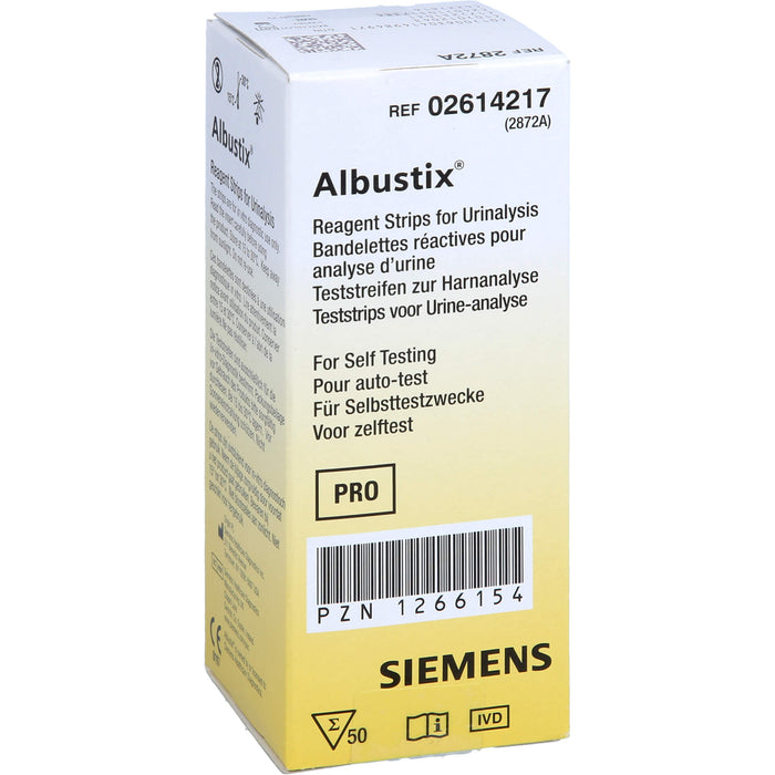 Albustix Teststreifen zur Harnanalyse, 50 pcs. Test strips