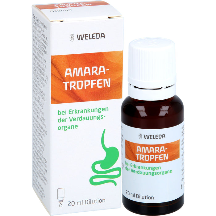 WELEDA Amara-Tropfen bei Erkrankungen der Verdauungsorgane, 20 ml Lösung