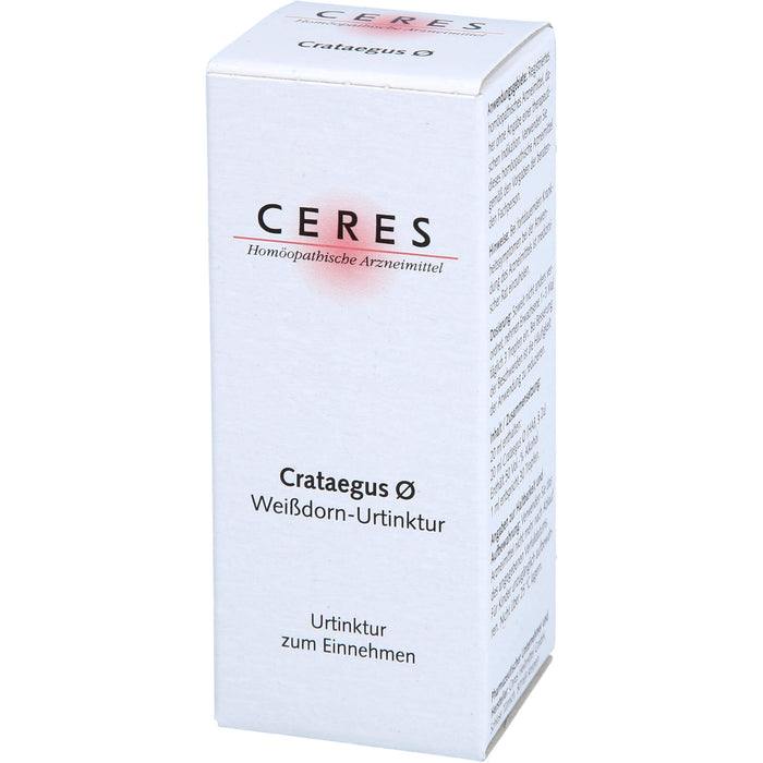 CERES Crataegus ø Urtinktur, 20 ml Lösung