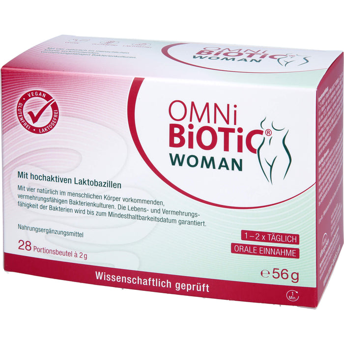 OMNi BiOTiC Woman Pulver, 28 pcs. Sachets
